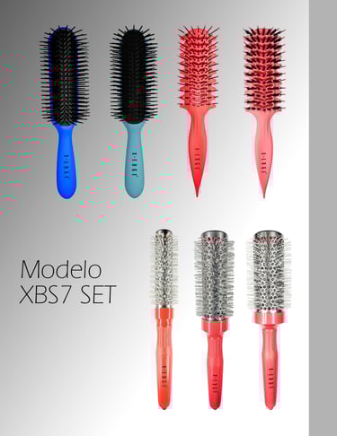 Set de 7 cepillos X-EDGE