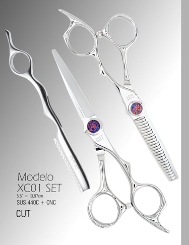 Set de tres piezas XC01 Cut de 5.5"