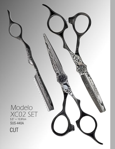 Set de tijeras XC02 Cut de 5.5"