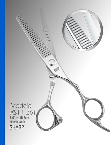 Tijera de Textura XS11-26T Sharp de 6.0"