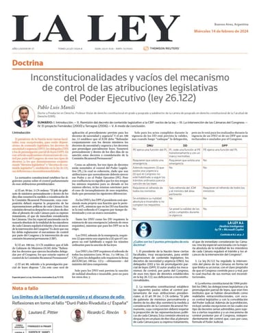 Publicar en diario La Ley y Boletín