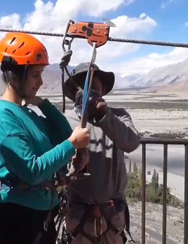 Zip Line trollehy pulley