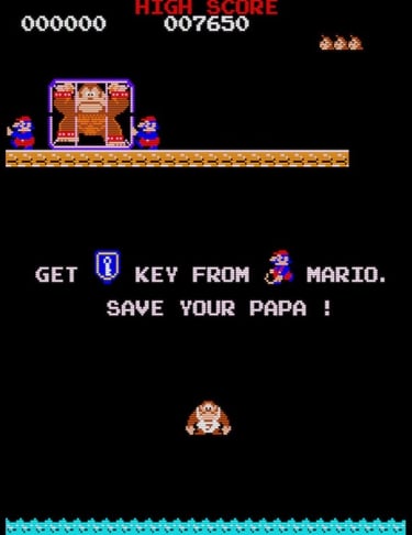 Donkey Kong Junior Opening