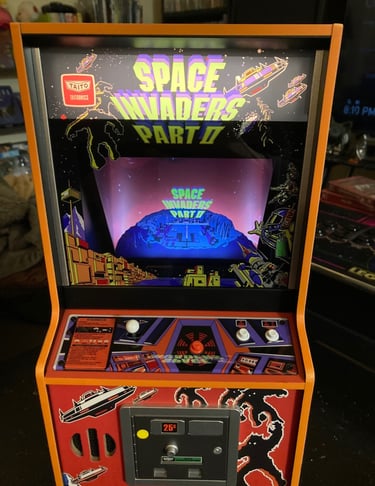 Numskull Space Invaders Part 2 Opening Title Screen