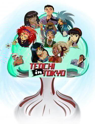 Tenchi in Tokyo Main Character Tree