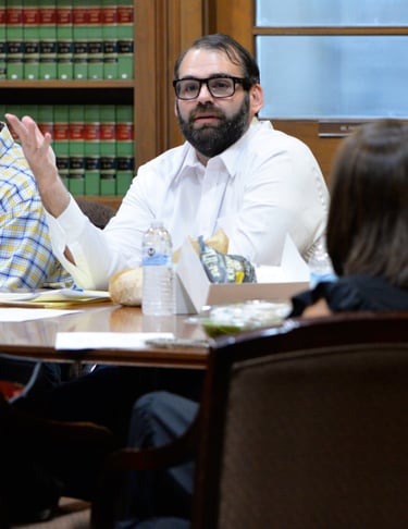 Paul B. Simon, Attorney at Law, speaking at Mineral Law Institute Advisory Council, 2024Mineral 