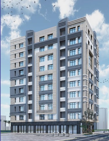 Construction services Oman – Al Khoud, Al Seeb(G+10 Building) residential and commercial building