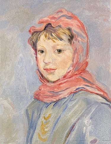 NFS Berthe Morisot Master Study oil on paper