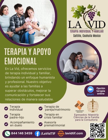 Terapia Individual y Familiar en Saltillo