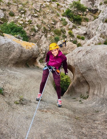 Opinión de una clienta tras realizar el barranco de Castillejos de Luna con Guadalterra Aventura