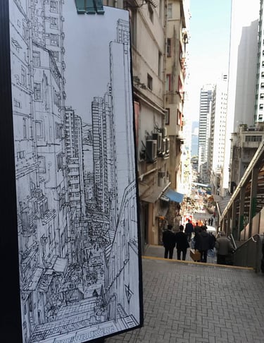 香港戶外素描林仁亞
