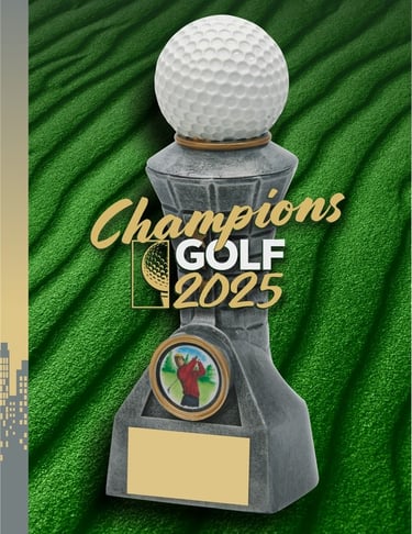 Golf trophies & awards catalogue
