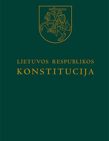 экзамен по Конституции Литвы