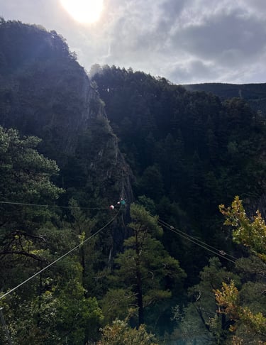 ziplines in andorra