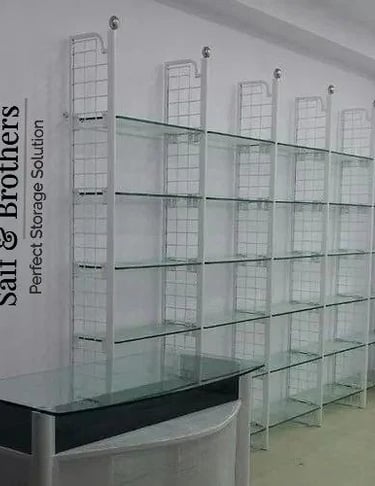 display glass racks