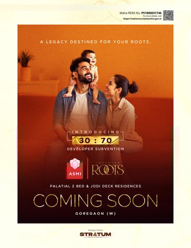 ASMI LEGACY GOREGAON EAST, ASMI ROOTS GOREGAON EAST, CODEWORD ROOTS, JAWAHAR NAGAR, GOREGAON EAST