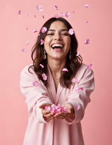 Femme heureuse