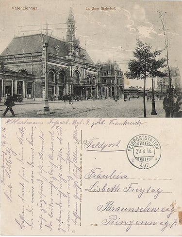Bavarian Feldpoststation no. 407