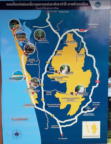 khao lampi hat thai mueang national park map