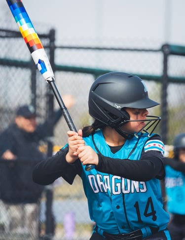 Photo of 10U softball player