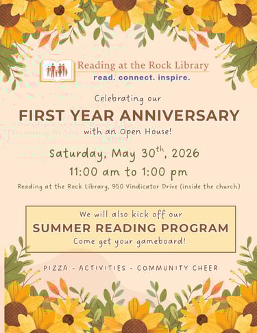 Save the date: May 30th, First Year Anniversary Party