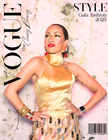 Magazine style overlay