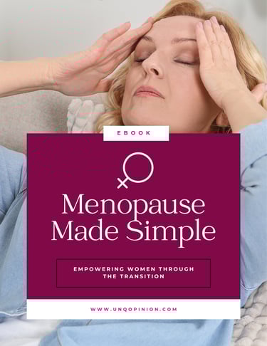 a woman with a man in a blue shirt and a man in a blue shirt