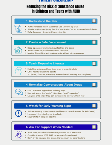 a poster with a list of the top ten things to do with a child