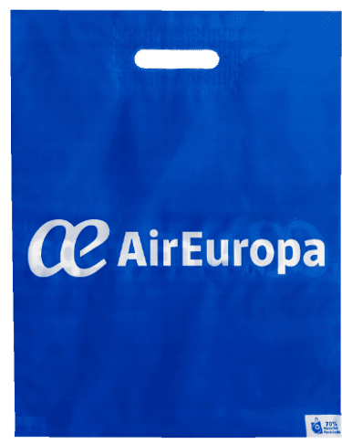 Air europa bolsa asa parche