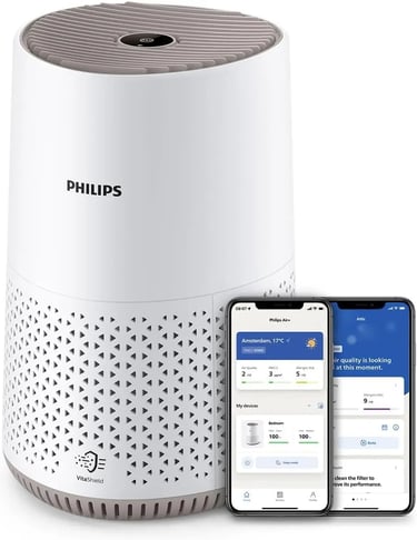 Philips Purificador de Aire Serie 600 Ultrasilencioso y de bajo consumo