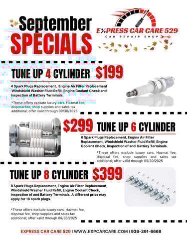 a flyer for a special offer for a special offer