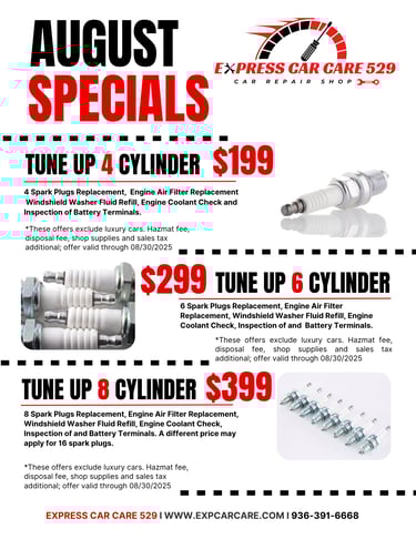 a flyer for a special offer for a special offer