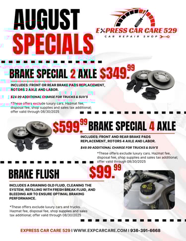 a flyer for a bike shop with a special offer