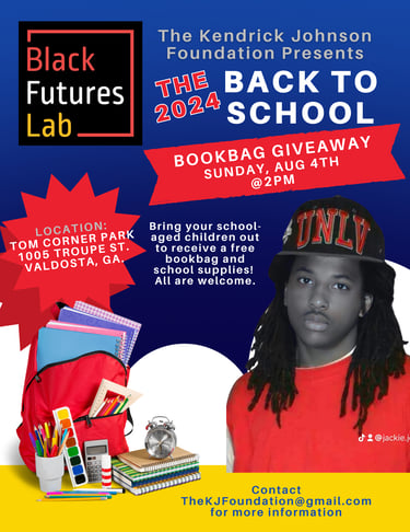Back to School Bookbag Giveaway Kendrick Johnson