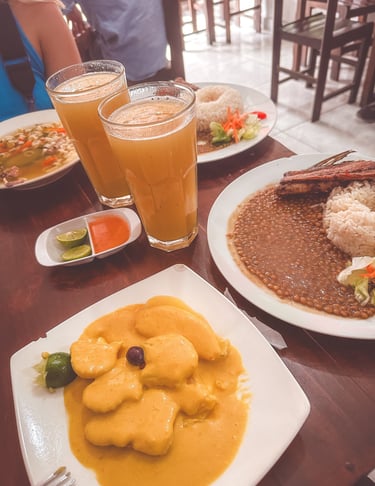 Papa a la Hauncaina in Trujillo