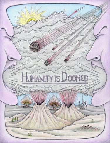 Humanity is Doomed, front cover
