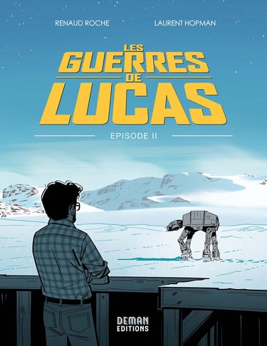 Première de couverture du tome 2 de la BD Les guerres de Lucas