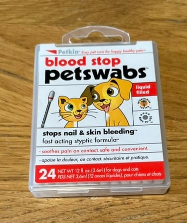 Petkin Blood Stop Petswabs