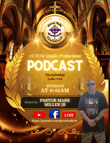 Pastor Mark's Podcast Flyer