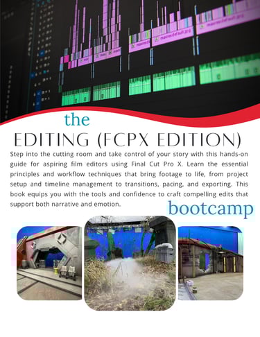 Editing (FCPX) bootcamp training guide by David Aragon