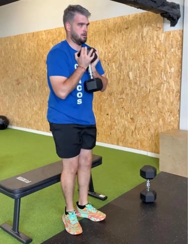 Adrian testimoni entrenament KOM Granollers