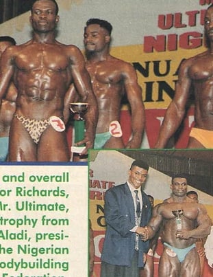 The 1992 Nigerian championships were won by Victor Richards