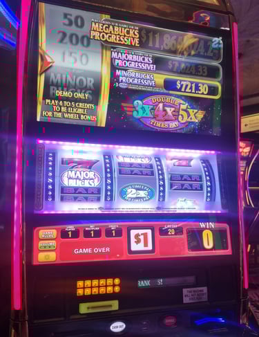 machines à sous à Las Vegas