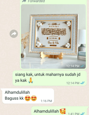 mahar kaligrafi semarang