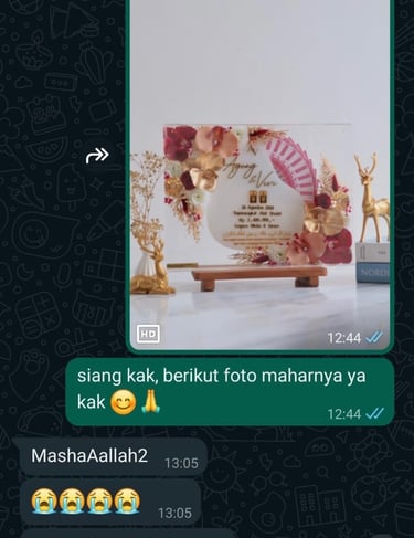 mahar tetes air semarang