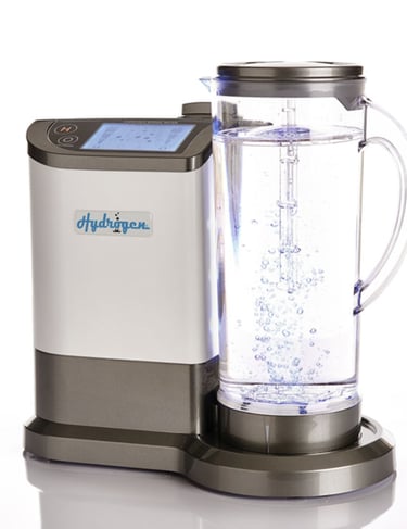 Máquina de agua hidrogenada para consumo diario en Canarias