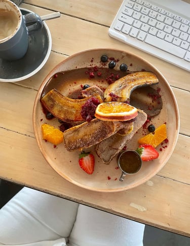 Desayuno en Mixture Eatery, Tauranga