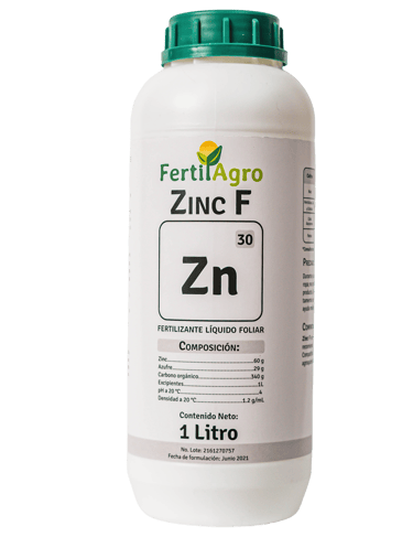 Ferilizante Foliar Zinc Comprar Zinc líquido cultivo coca cereales pastos leguminosas frutales