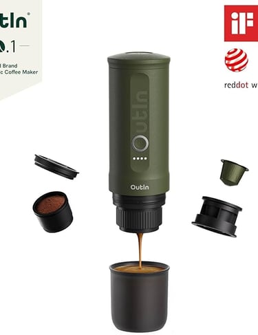 cafetera portátil outin