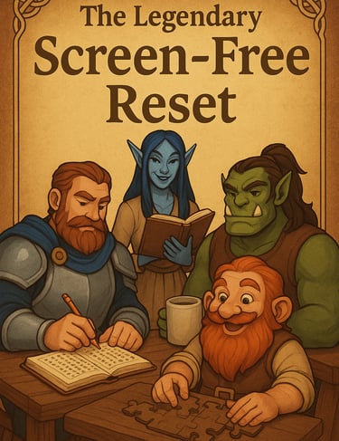 D&D Campaign Planner, ungeon Master Logbook, RPG Character Journal, Cozy Fantasy Coloring Book, RPG 